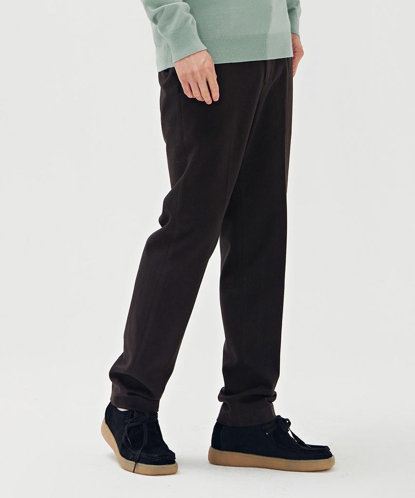 CHASECULT Men'S Brushed Tapered Wool-Like Slacks-Bfrk2217D08