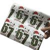 Christmas Wrapping Paper Roll Xmas Themed Print Gift Wrap Funny Wrapping Paper for Friends Coworkers Xmas Gifts Wrapping Paper