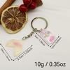 Mermaid Gradient Keychain with Creative Fish Tail Design for Female Students