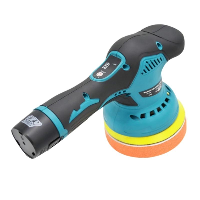Cordless Car Buffer Polisher Cordless Polisher with 2800-5500rpm Speed Cordless Buffer Polishing Rechargeable Battery