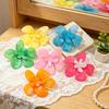Summer Colorful Oversize Flower Earrings for Woman Decoration New Temperament Acrylic Geometric Dangle Earrings Trend Jewelry