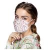 20PCS Unisex Adult Feather Print Outdoor Mask Protective Disposable Face Mask