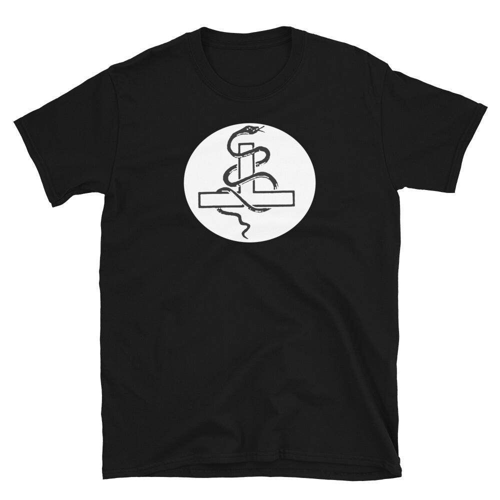 Coptic Serpent Cross Crux Serpentes Tee Esoteric Occult Alchemical T-Shirt XXXXL