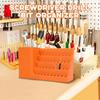 50-Hole Hex Screwdriver Bit Storage Box 1/4 Inch Impact Driver Bit Holder Organizer Durable Tool Box For DIY & Workshop