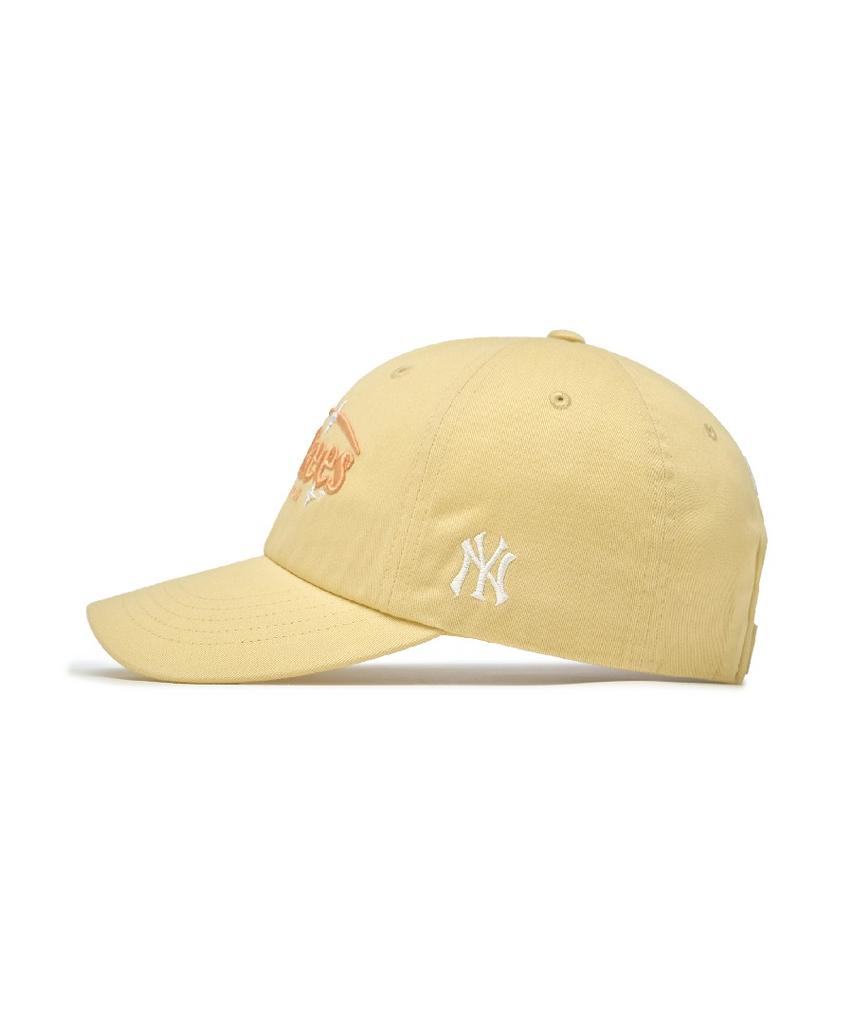Emelbi Cute Pop Unstructured Ball Cap Ny (L.Yellow)