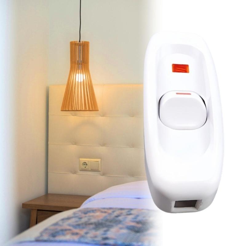 High Current 10A 250V Household Push Button Switches Smooth Operation Long Service Life