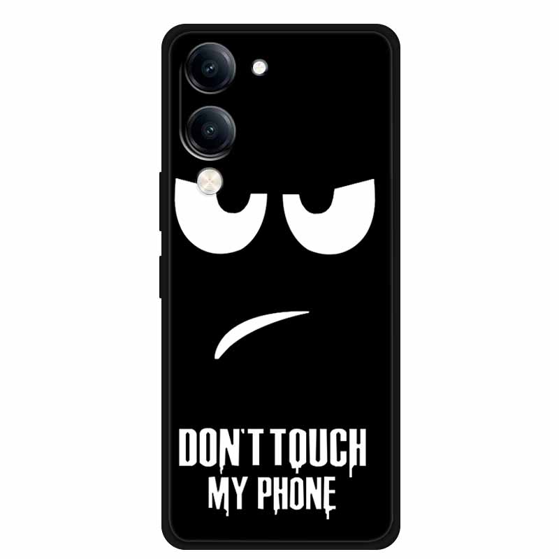 For Vivo Y29s Case Phone Cover Black Silicone Soft Case for Vivo Y19s GT Cover 6.74" Shell Dustproof Coque VIVO Y19sGT Y29 S 5G