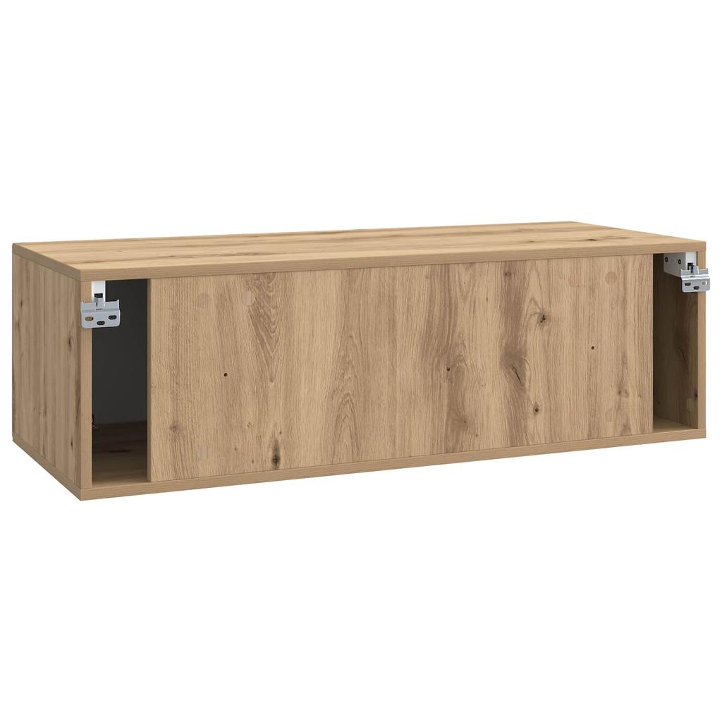 Wall Mounted TV Cabinet Artisan Oak 98 x 41 x 30 cm