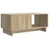 Coffee Table Sonoma Oak 90 X 50 X 40 Cm Engineered Wood