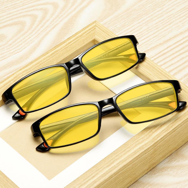 New Night Vision Anti Blue Light Glasses Computer Eye Protection Tablet Driving Anti High Beam Glasses for Men Women