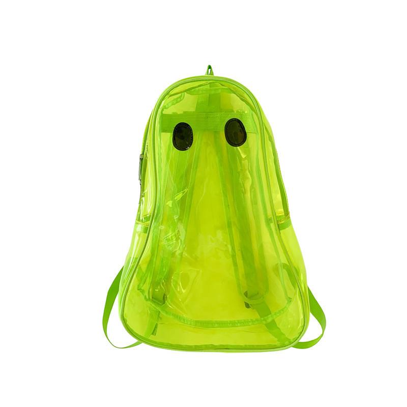 Halloween Ghost Backpack With Pvc Material And Waterproof Design For Casual Travel