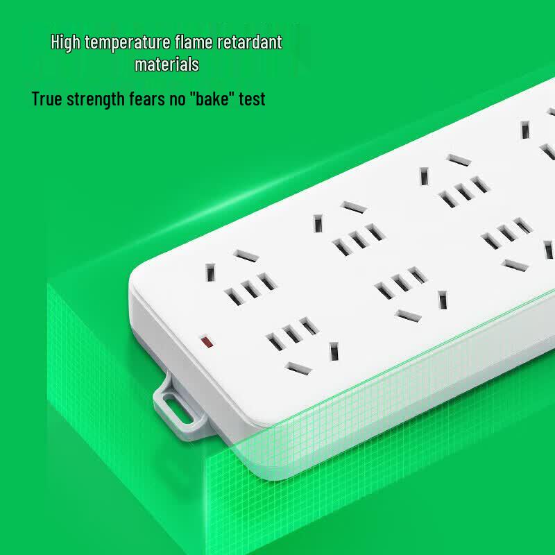 BULL 8-Outlet Power Strip with Master Switch