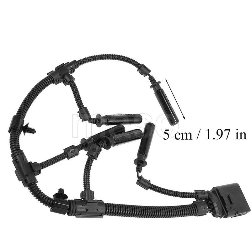 070971277B Glow Plug Wiring Harness For Volkswagen Transporter 2.5 TDI 2003 2004 2005 2006 2007 2008 2009 2010 Car accessories