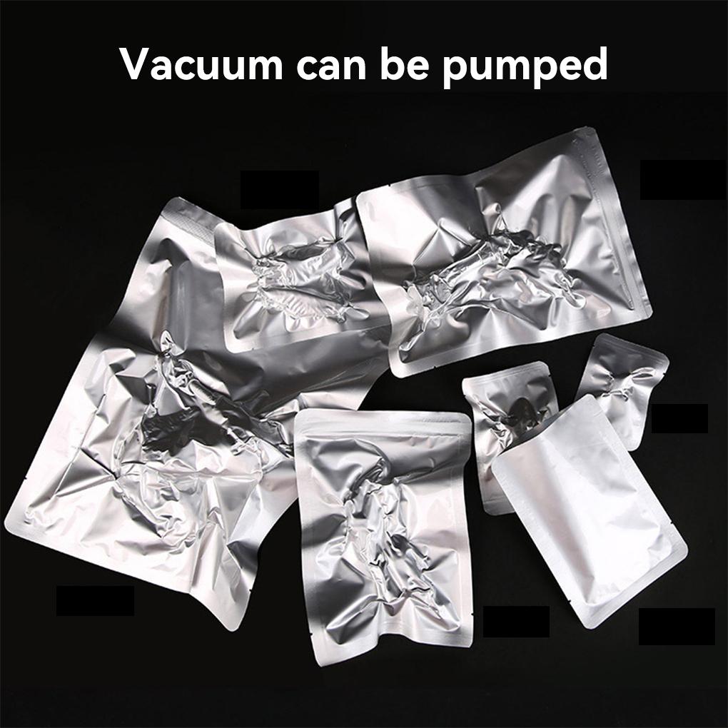100 Stück oben offener Vakuumbeutel für gekochtes Fleisch, wasserdichte Verpackungsbeutel, leichter, tragbarer Verpackungssack