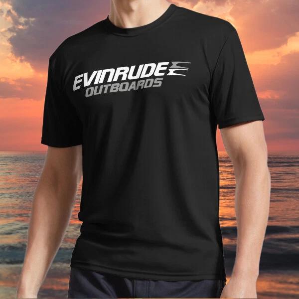 

New item Logo evinrude outboards Active Logo TEE T shirt Funny Size S to 5XL S