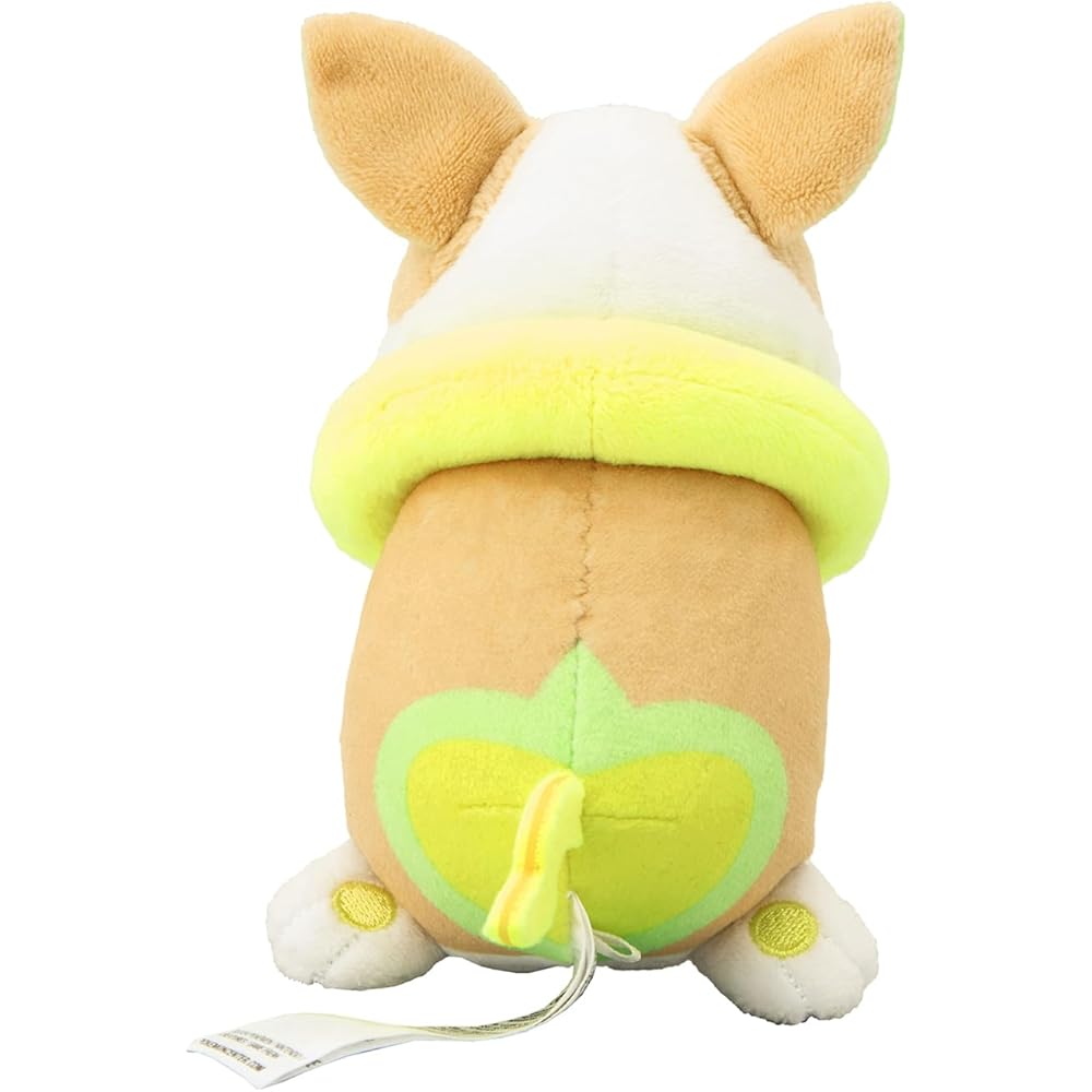 Pokemon Center Original Piyokotto Mitete Plush Toy Wanpachi Soft Toy 20cm