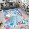 Tappeto con motivo fiabesco di Cenerentola, adatto per soggiorno, camera da letto, comodino, bagno, antiscivolo, adatto per bambina'