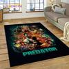 AVP Alien Vs. Tappeto Tappeto 3D Gioco del Predatore per Casa Soggiorno Camera da Letto Divano Zerbino Decorazione, Tappeto per Area Bambini Tappetino Antiscivolo Regalo