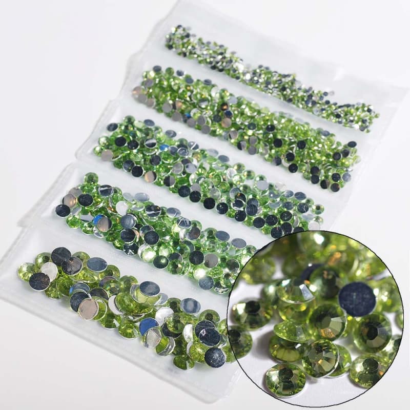Jewelry Mobile Phone Rhinestone 1000PC Manicure 2-6mm DIY Resin 5-Piece Bag Beauty Rhinestone