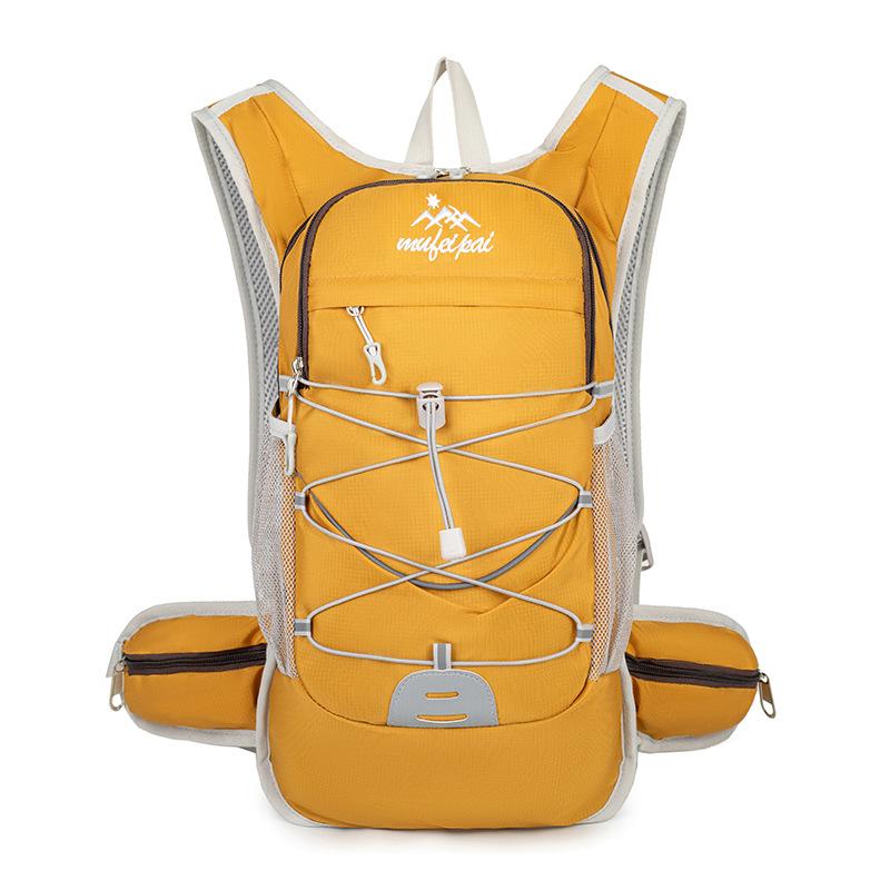 

New hiking bag, double shoulder outdoor hiking backpack, waterproof riding trip ridge protection multi-functional water bag жёлтый