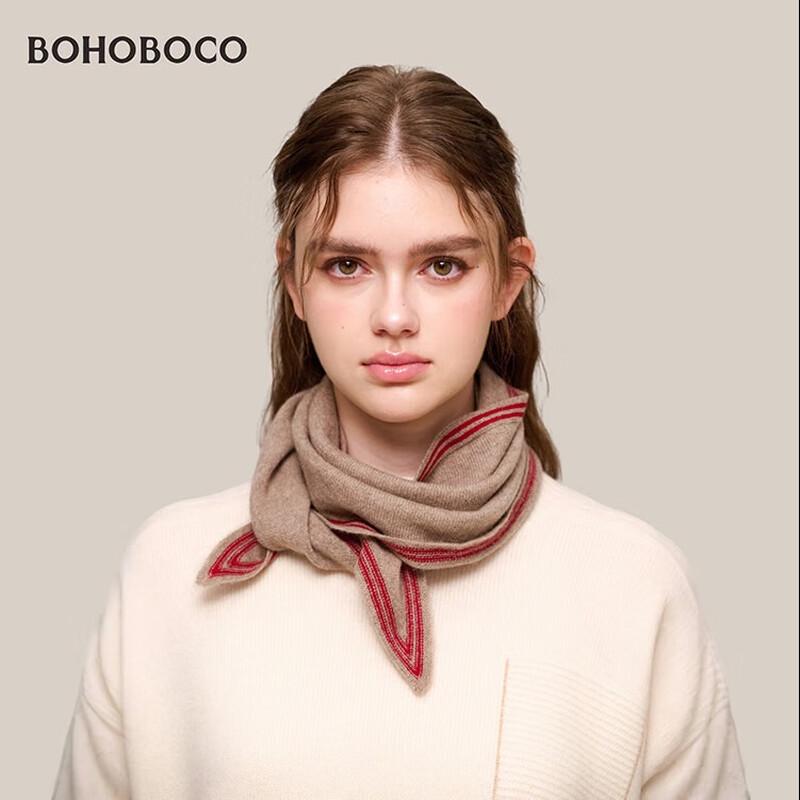 BOHOBOCO 100% Cashmere Diamond Scarf
