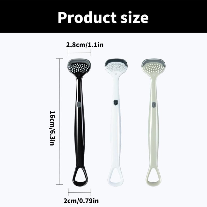 Soft Bristles Tongue Brush For Gentle Mouth Care Soft Bristles Tongue Scraper Suitable For Home Office Or Travel Use