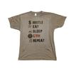 Men039s Tshirt bodybuilding Gym color vintage brown soft style new Unisex T-Shirt