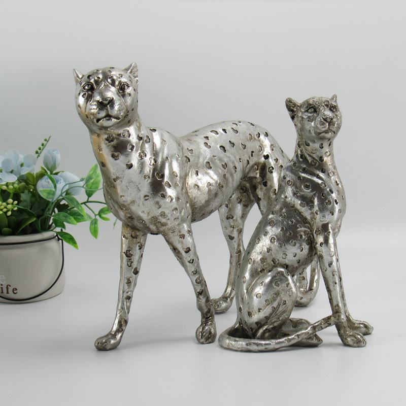 Leopard Resin Ornament for Home or Office Decor - Hot Seller