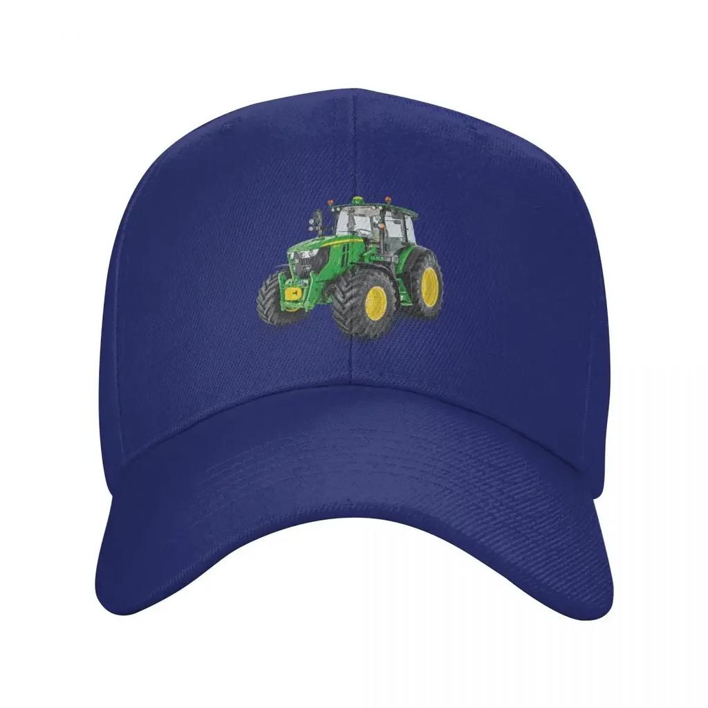 Custom Tractor Baseball Cap Sports Unisex Womens Adjustable Dad Hat Autumn Snapback Trucker Hats Summer Caps