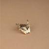 Retro Messing Mini Frosch Miniaturen Figuren Vintage Tierfigur Kröte Desktop Ornamente Heimdekoration Handwerk Tee Haustier Dekor