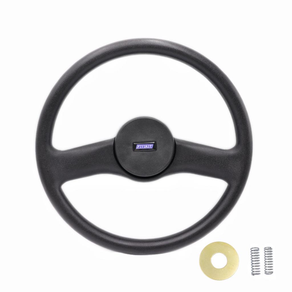Компактный 36-см чехол на руль из ПУ для Fiat Aluminum Alloy + PU