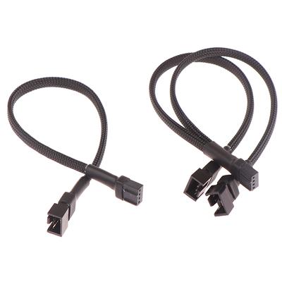 1Pc Fan Splitter Kabel 4Pin Adapter Kabel 1 Zu 1 2 3 4 Computer Cpu Fan Splitter Pc Fan Verlängerung Power kabel Zubehör