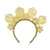 Rhinestone Women Hairband Sun Traditional Festival Hair Hoop  Lolita Accessory