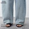 PEACEBIRD Women's Loose Fit High Waist Denim Jeans