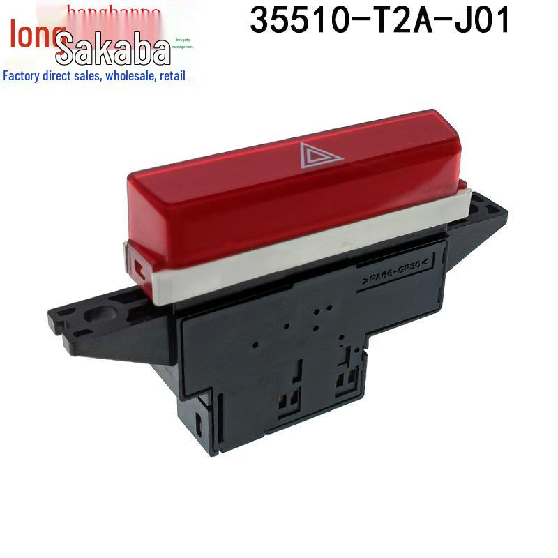 35510-T2A-J01 Hazard Warning Light Switch for 2014-2018 Honda Accord