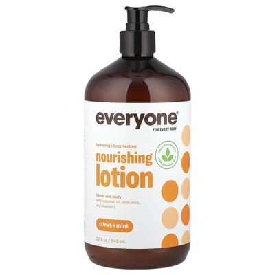 Pflegende Hand- und Körperlotion, Citrus + Minze, 946 ml(32 fl oz)