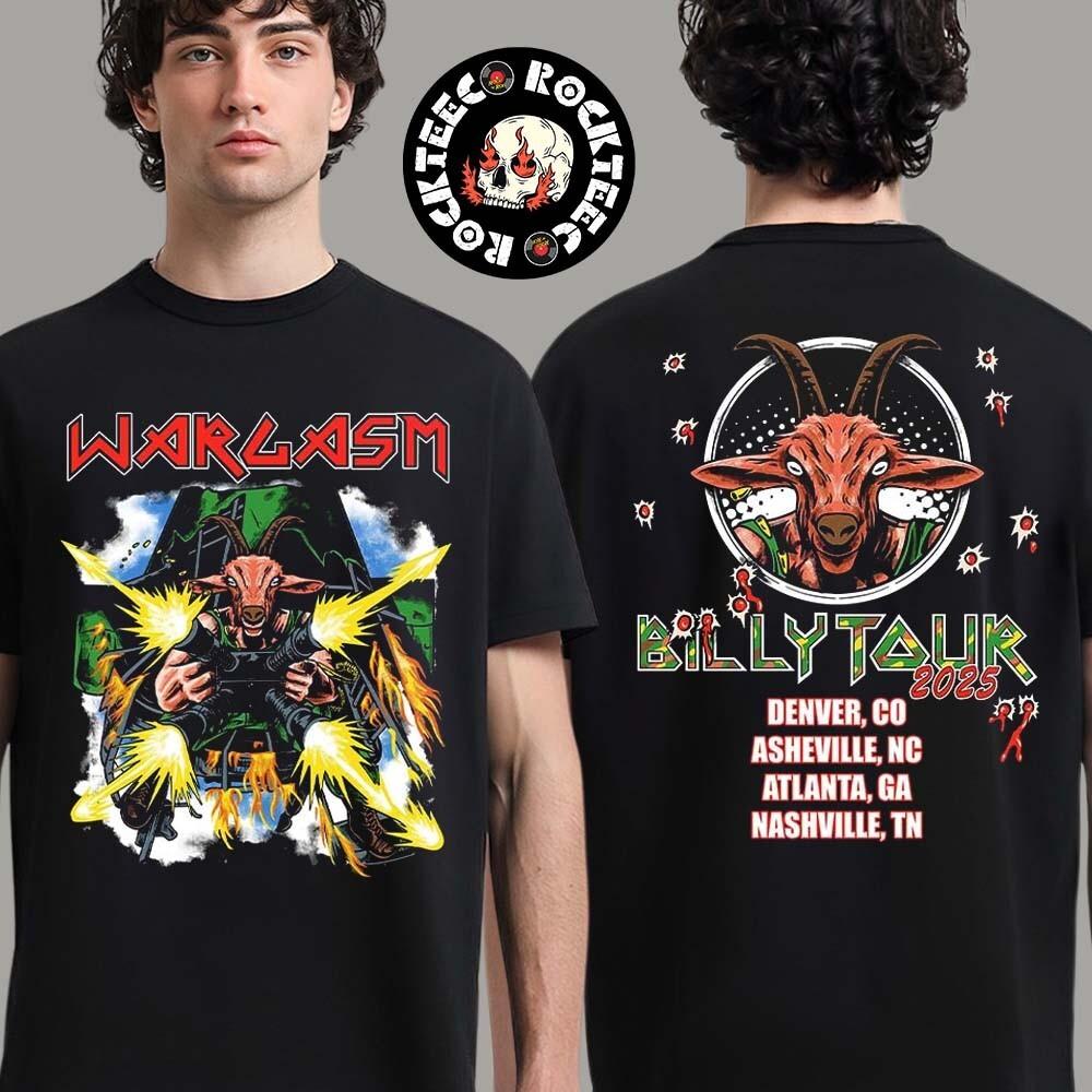 Billy Strings Wargasm Billy Tour 2025 Merch Two Sided Unisex T-Shirt Unisex T-Shirt XXXXL