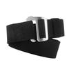 Belt Buckle Aluminum Nylon Lightweight Simple Outdoor Work Durable LBU016 [Buzz Selection] Men's (Black)
