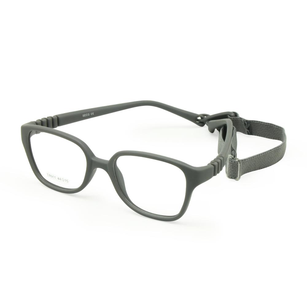

Kids Glasses Frame With Strap Size 44/15 Bendable Optical Children Glasses For Boys & GirlsOne-Piece No Screw 3-5Y