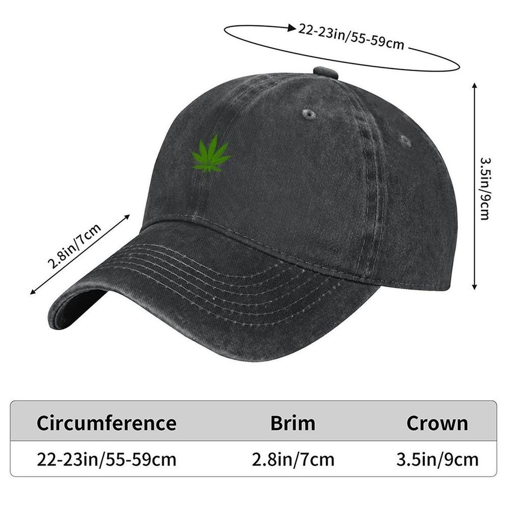 2026 2026 Weed Pocket Size Art Leaf, Green, Plant, Branded Baseball Cap Anime Golf Hat Genuine New In Hat Party Hat Man Women's