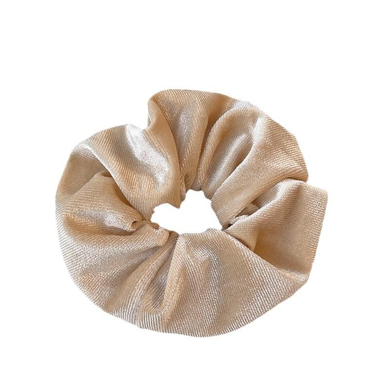 Fleece Retro Large Intestine Hair Band Ponytail Headband Hair Rope Rubber Band Headgear Hair Accessories Women