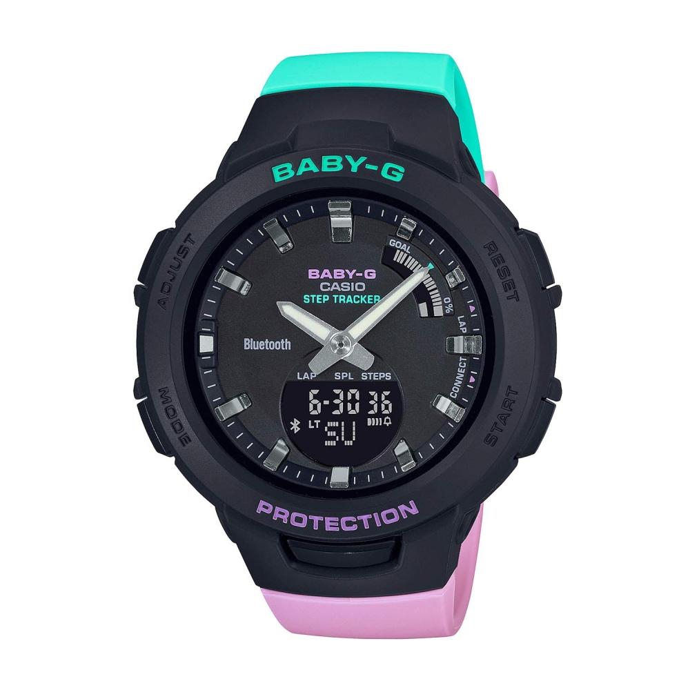 

[Casio] Babygie ДЛЯ СПОРТА Шагомер Bluetooth BSA-B100MT-1AJF Женские часы