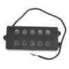 Electric Guitar Double Coil Pickup Clear Sound Metal 5 String Electric Bass Dual Coil Pickup