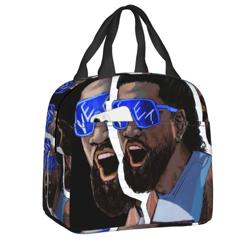 Custom Jey Uso Yeet Lunch Bag Men Women Cooler Warm Insulated Lunch Boxes for Student School