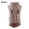 Warm Dog Sweater Universal Dog Winter Clothes  for Small Medium Dogs Chihuahua Puppy Pet