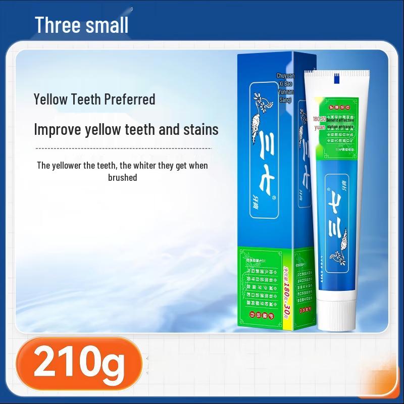 Sanqi Whitening & Gum Care Toothpaste Family Pack