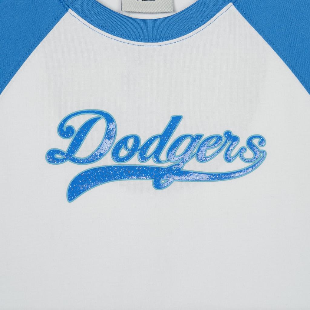 New MLB Raglan Sleeve T Shirt Women's White 3FTSV1343-07IVS