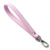 Silver/Gold Simple PU Leather Bag Wrist Strap Solid Color Soft Purse Handle Replacement Adjustment Wallet Belt Bag Accessories