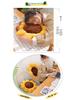 Sunflower Sofa Pillow: Plush Toy, Car Seat Cushion, Photo Prop, Birthday Gift