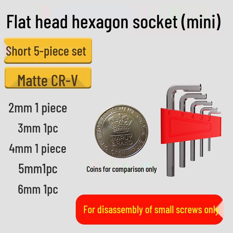 

Багатофункціональний набір шестигранних ключів та ключів Torx